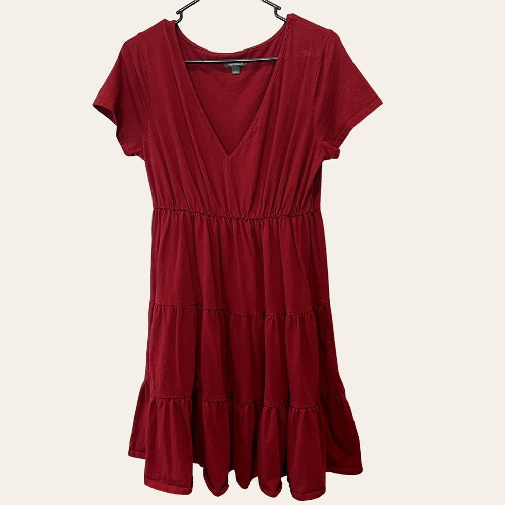 Wild Fable | Maroon Dress | Size L